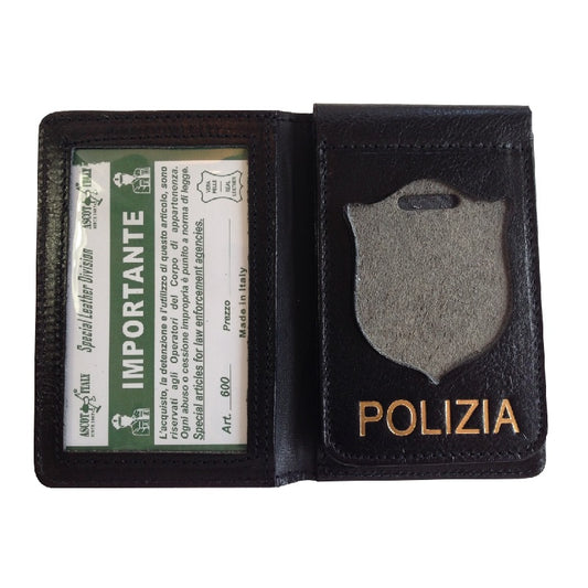 Portafogli Porta Placca e Tesserino Polizia di Stato Art. 600C