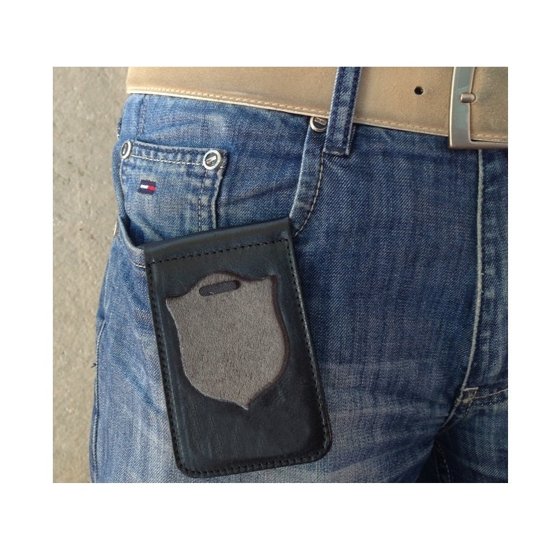 Cartera porta placa e insignia de la policía estatal Art. 600S