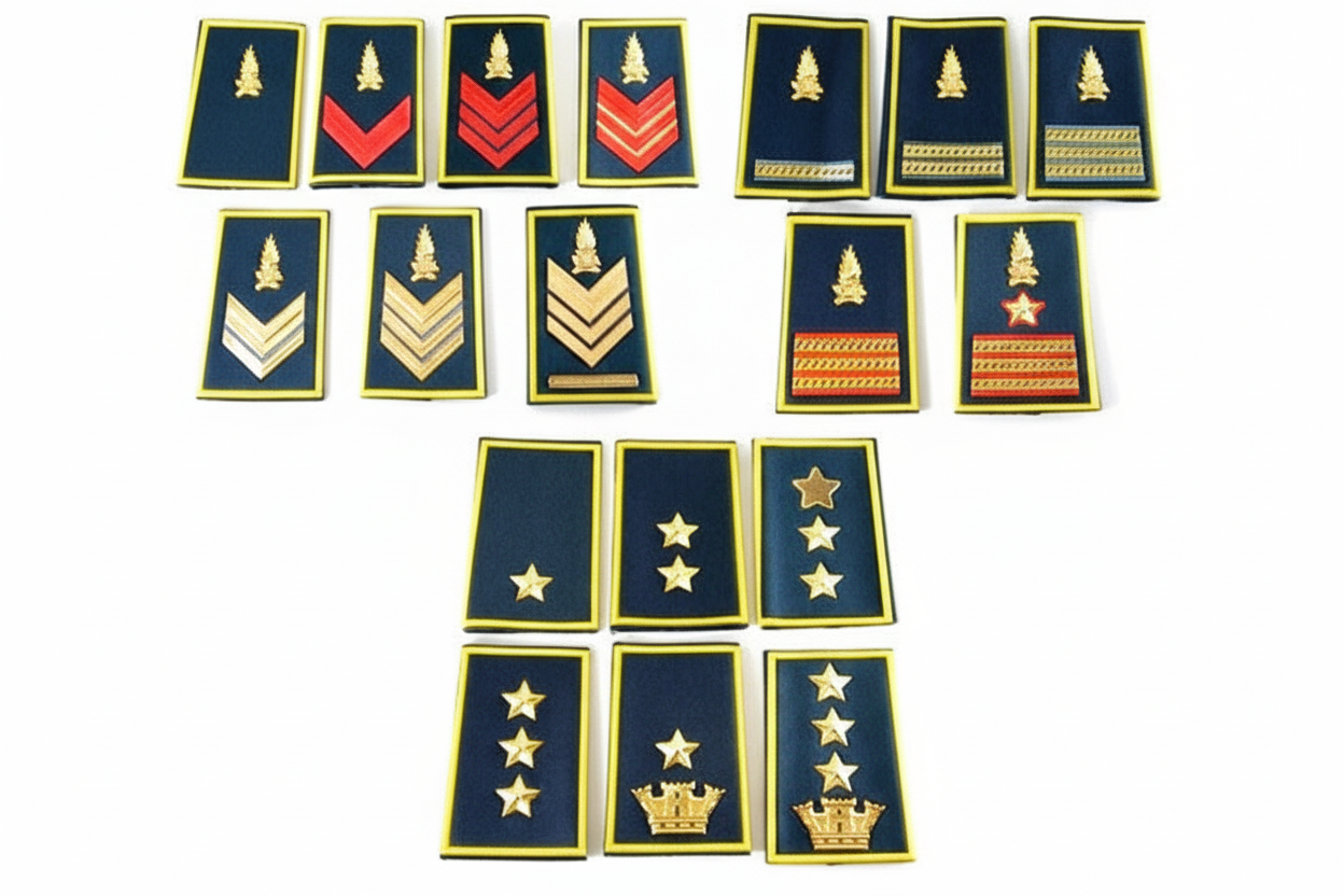 Gradi Metallo Guardia di Finanza