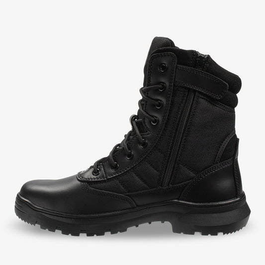 Anfibi Tactical con ZIP Cerniera Laterale