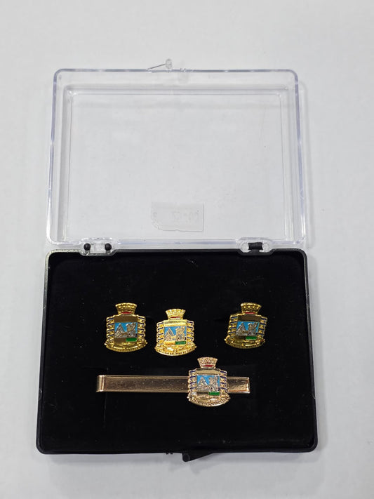 Set Gemelli, Pin e Fermacravatta Vari Corpi