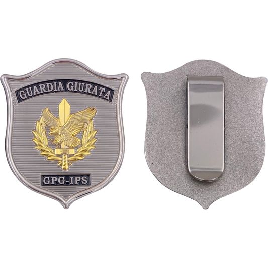 Distintivo Placca Guardie Giurate GPG IPS