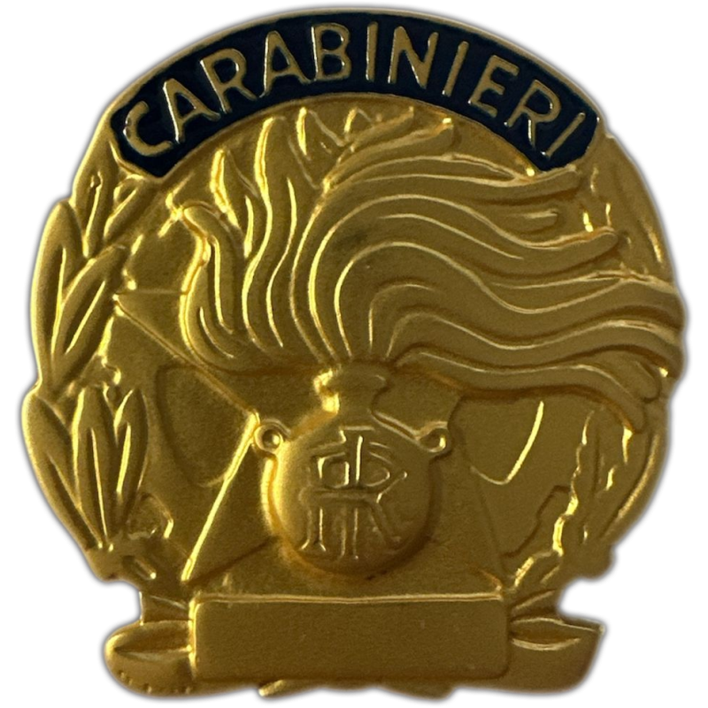 Distintivo Placca Carabinieri Oro Satinato