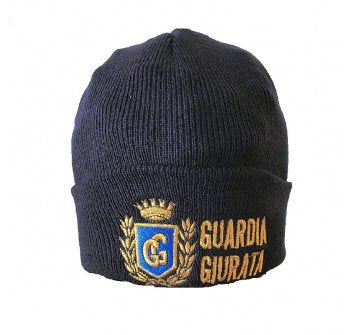Zuccotto Guardia Giurata con Logo Blu