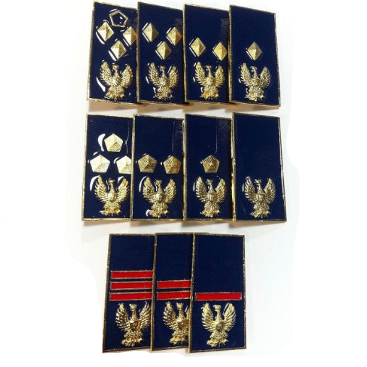 Gradi Metallo Polizia di Stato