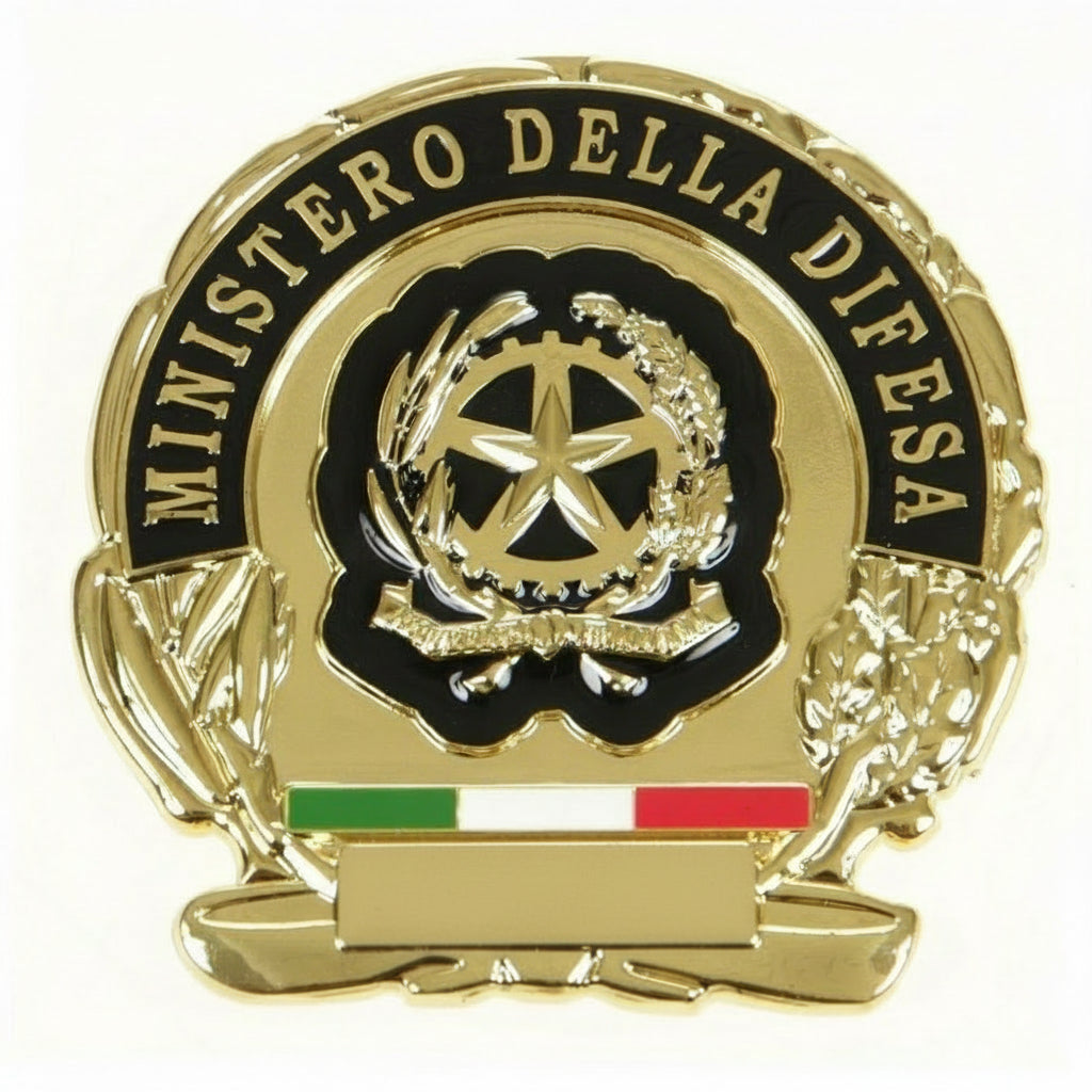 Distintivo Placca Ministero della Difesa Nero