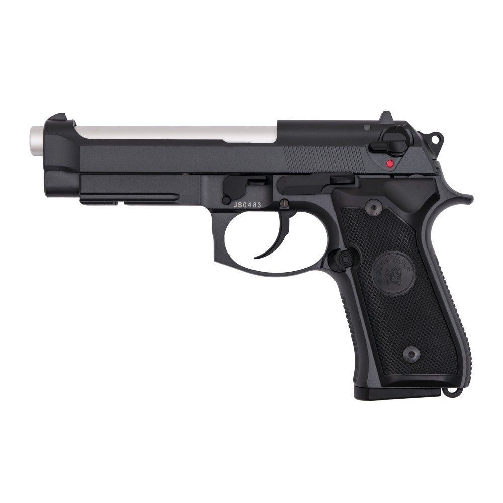 Pistola a Gas compresso mod. 92 Scarrellante Bundle FULL METAL SW