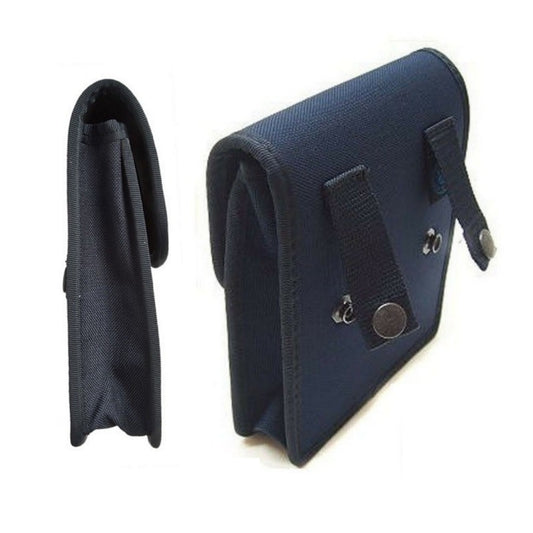 Borsetto grande multiuso Vega in cordura Blu - 14 cm x 16 cm x 3,5 cm