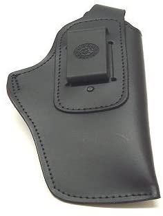 Fondina Vega Holster ID140 Nera in Pelle da Cintura con Sgancio Rapido