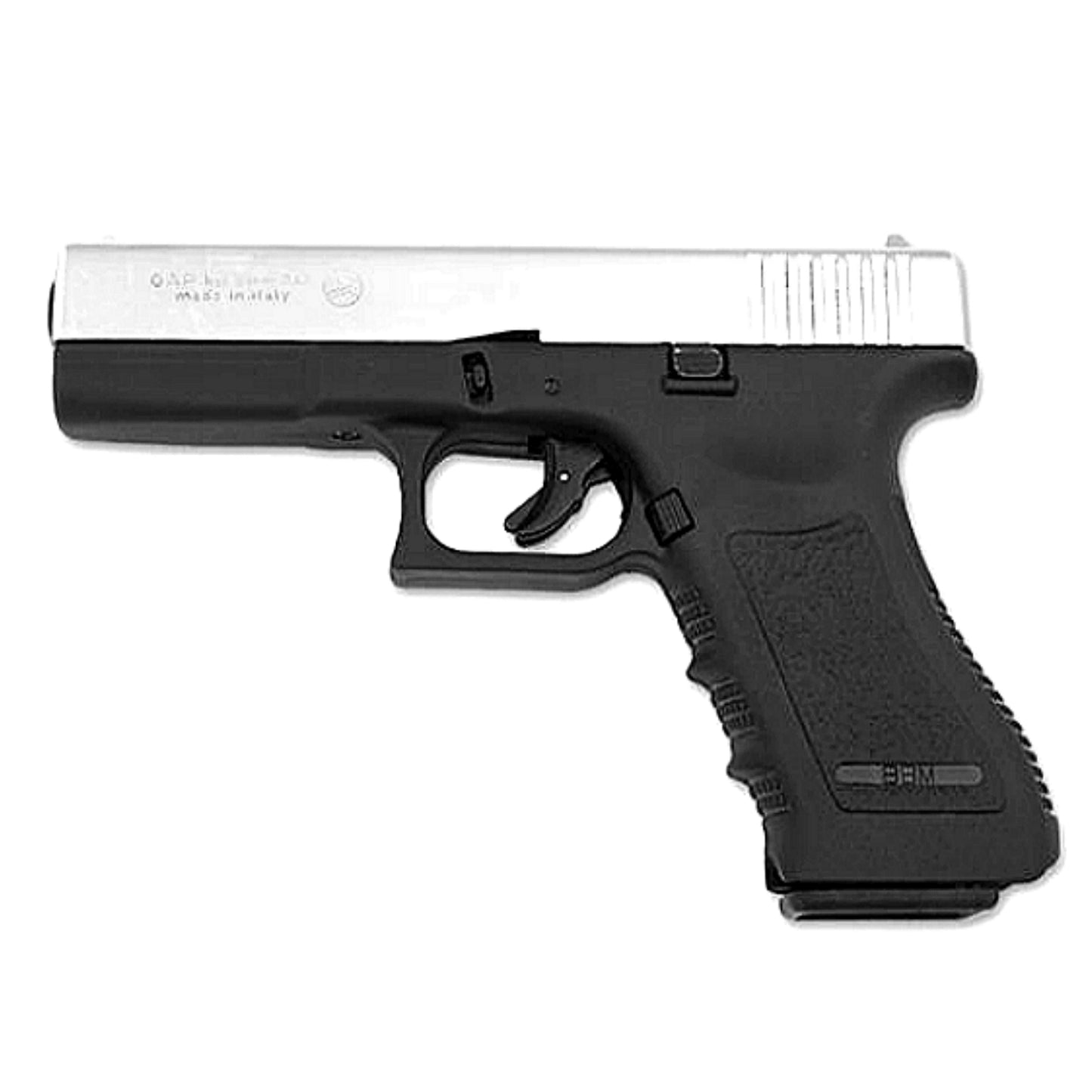 Pistola a salve Gap Cromata - Mod. Glock