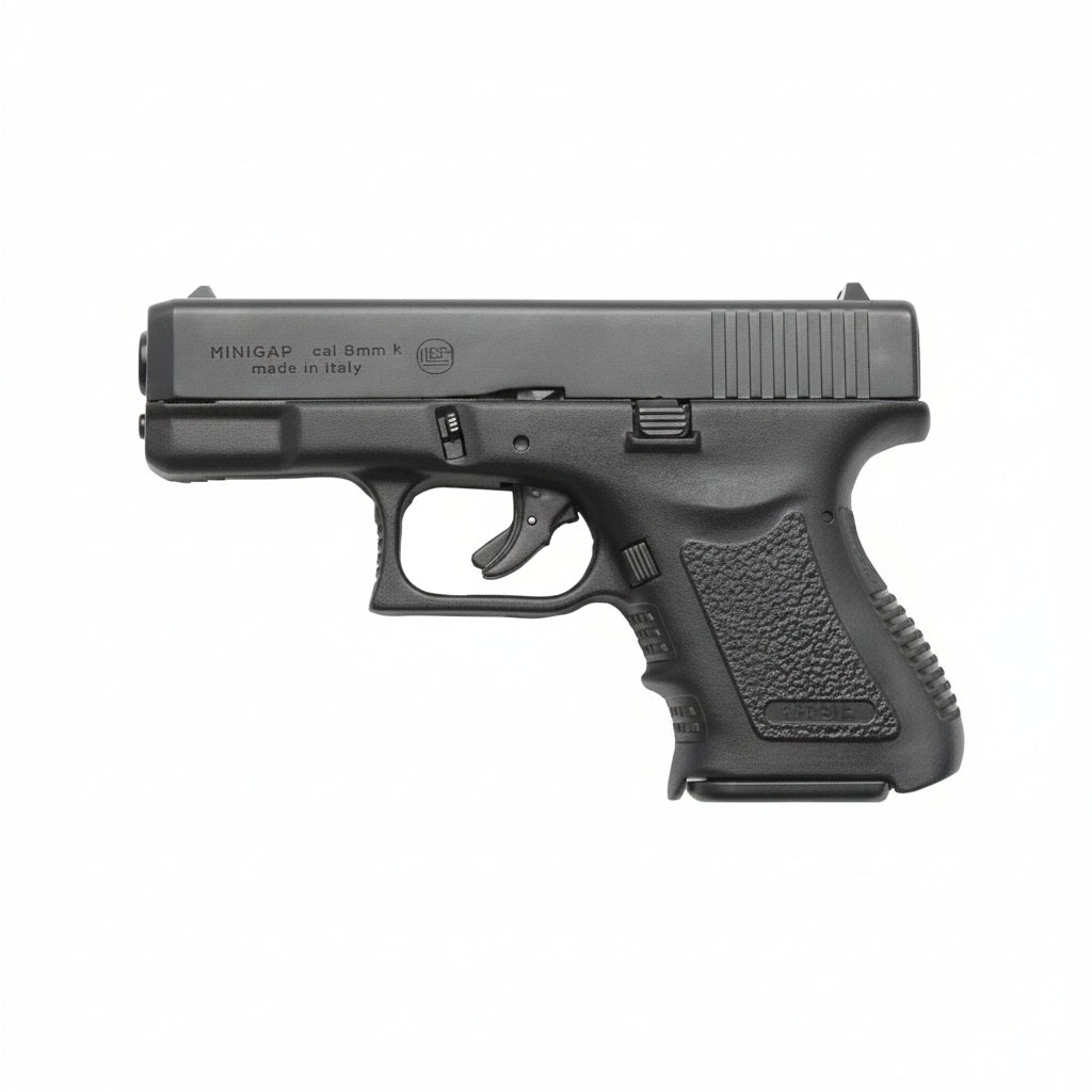 Pistola a salve Mini Gap Nera - Mod. Glock