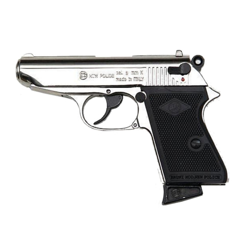 Pistola a salve New Police Cromata - Mod. 7,65