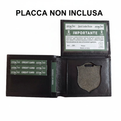 Portafogli Porta Placca e Tesserino Polizia di Stato Art. 260