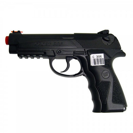 Pistola a co2 mod. C 306 B in metallo