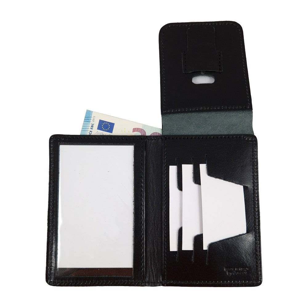 Portafogli Porta Placca e Tesserino Ministero della Difesa (Esercito) Round Black