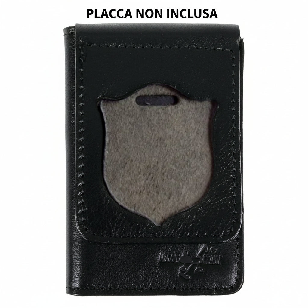 Portafogli Porta Placca e Tesserino Polizia di Stato Art. 600S
