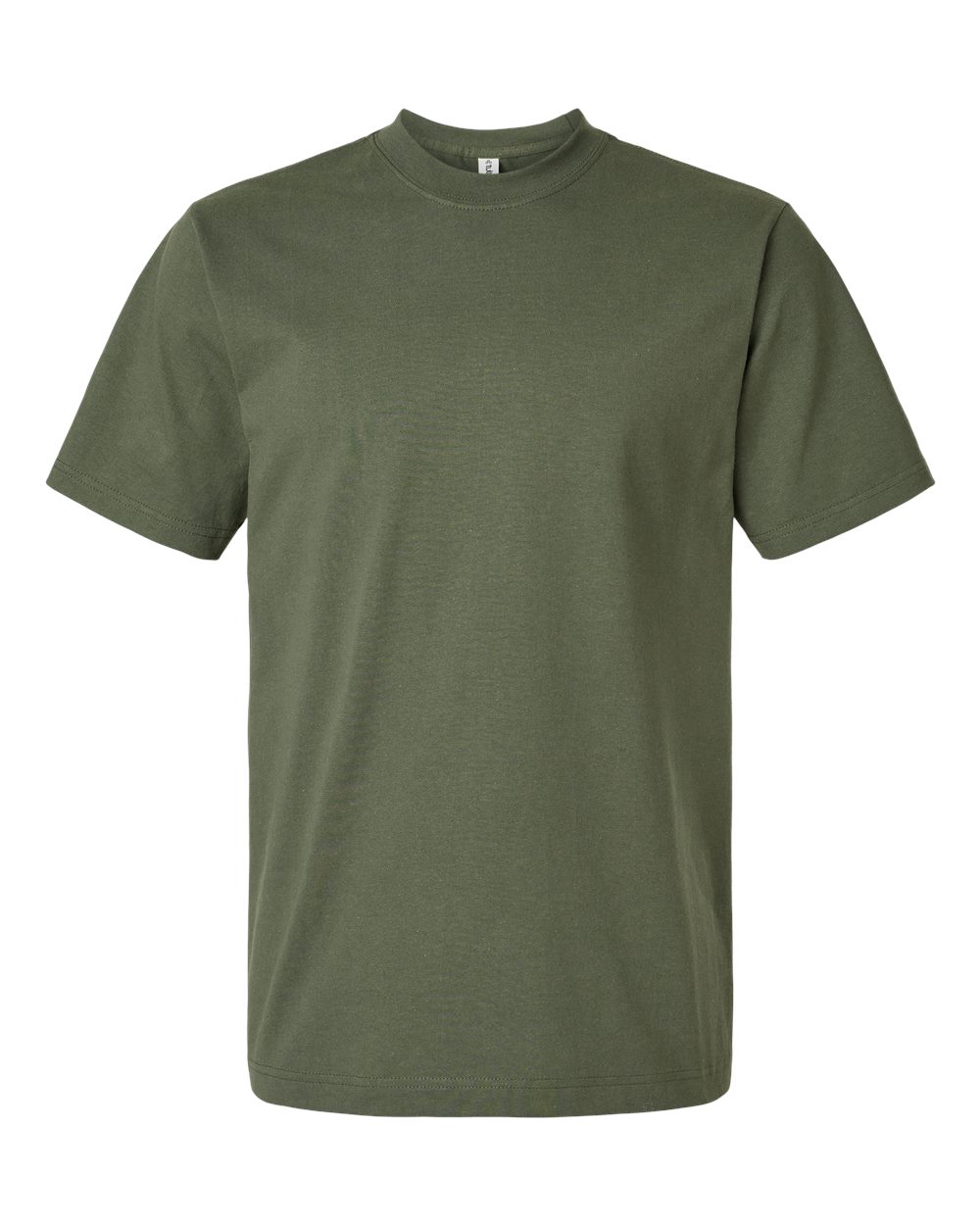Maglietta T-Shirt a mezza manica verde 100% cotone