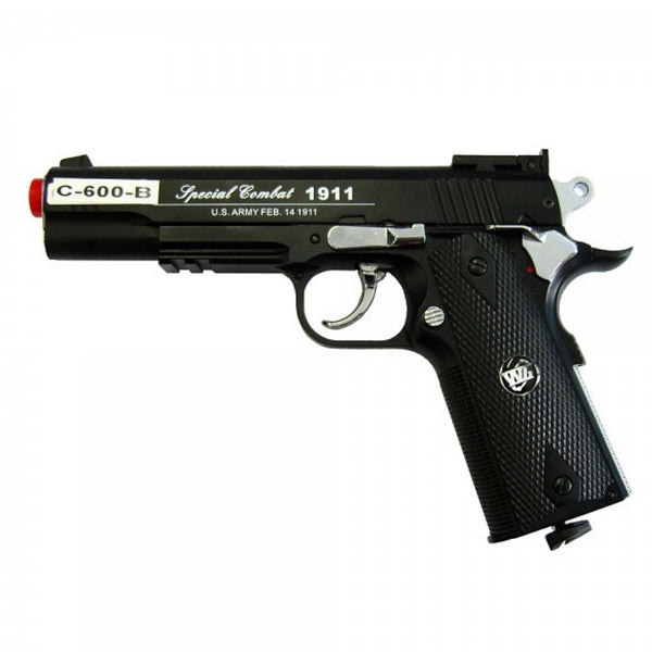 Pistola a co2 mod. C601B in metallo