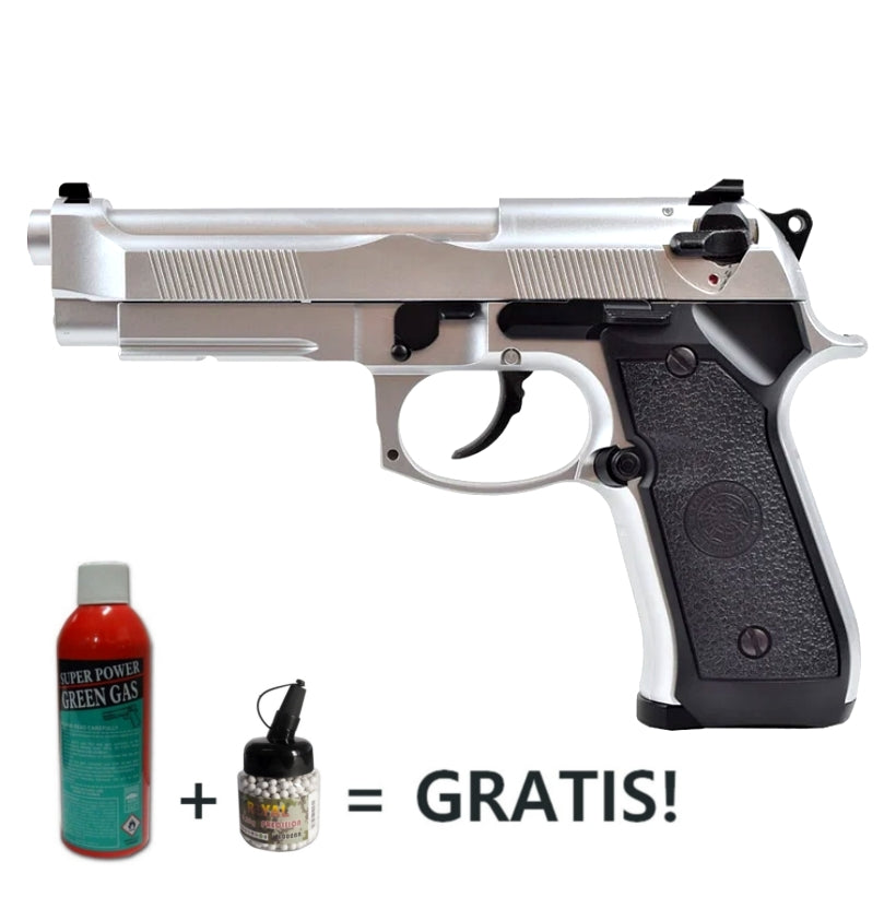 Pistola de gas mod. Paquete 92 Scarrellante