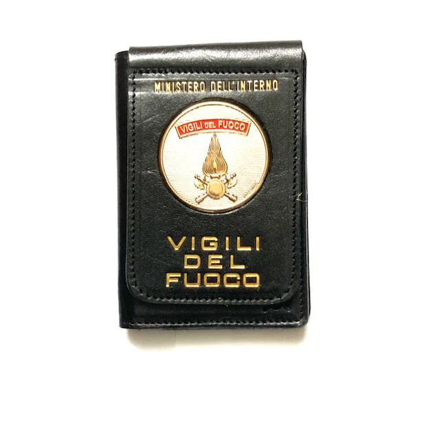 Firefighters Badge and Plaque Holder Wallet