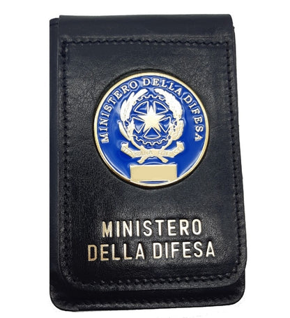 Portafogli Porta Placca e Tesserino Ministero della Difesa (Esercito) Round Blue