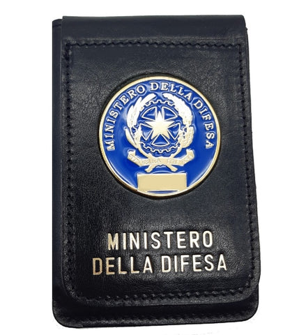 Portafogli Porta Placca e Tesserino Ministero della Difesa (Esercito) Round Blue