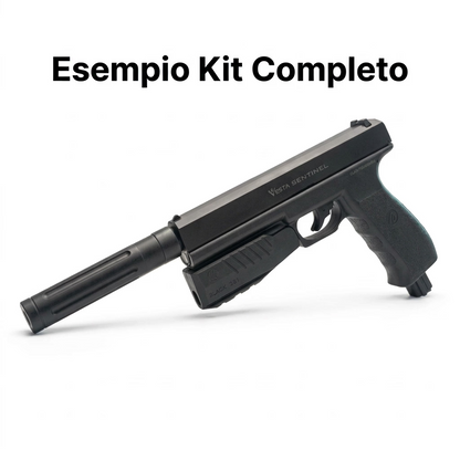 Pistola ad aria compressa Marcatore SENTINEL 12,7 J a Sfere calibro .50