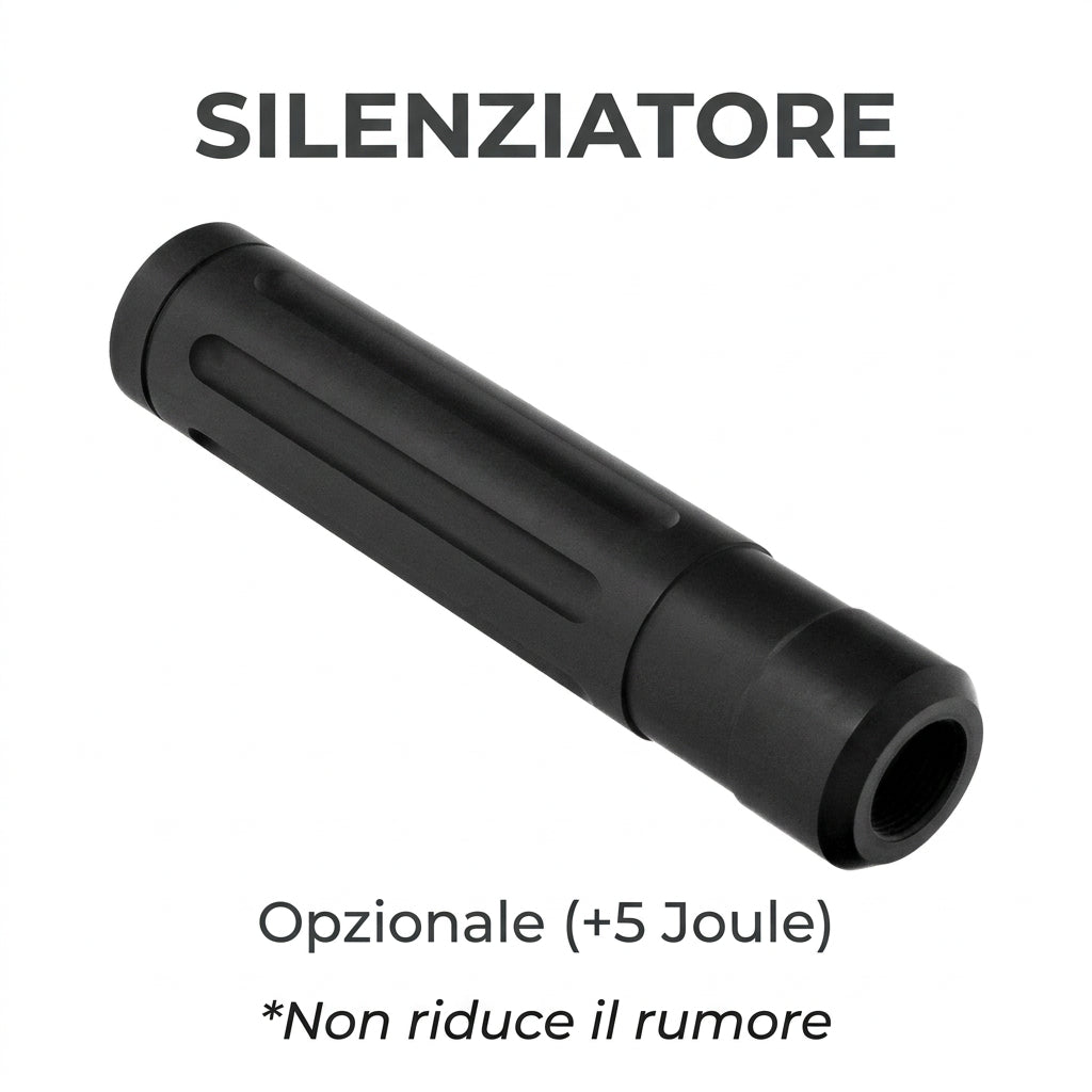 Pistola ad aria compressa Marcatore SENTINEL 12,7 J a Sfere calibro .50