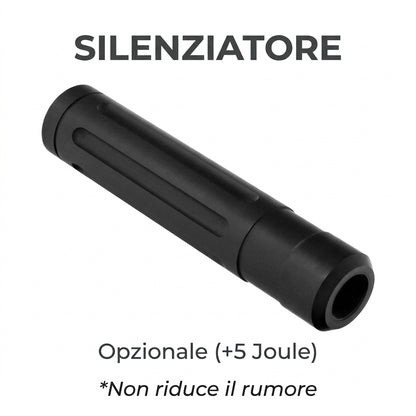 Pistola ad aria compressa Marcatore SENTINEL 12,7 J a Sfere calibro .50