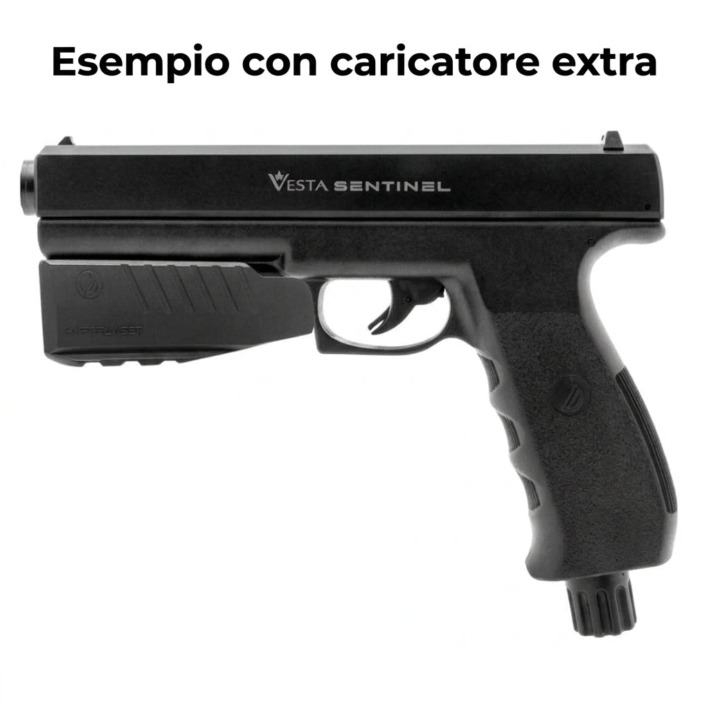 Pistola ad aria compressa Marcatore SENTINEL 12,7 J a Sfere calibro .50