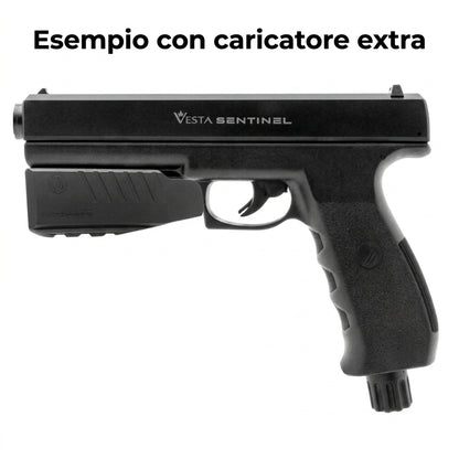 Pistola ad aria compressa Marcatore SENTINEL 12,7 J a Sfere calibro .50