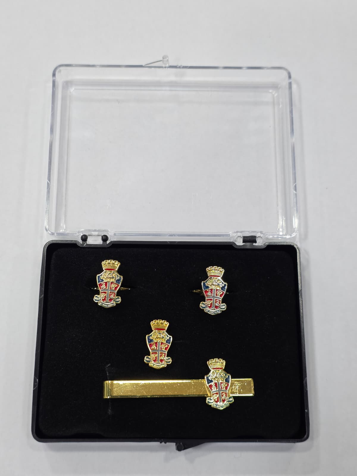 Set Gemelli, Pin e Fermacravatta Vari Corpi