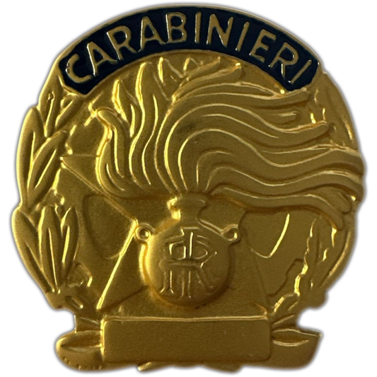 Distintivo Placca Carabinieri Oro Satinato