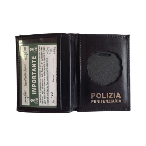 Portafogli Porta Placca e Tesserino Polizia Penitenziaria Art. 561C