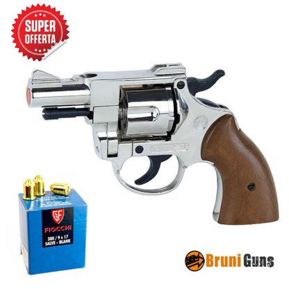 Pistola a salve Olympic 380 Cromata