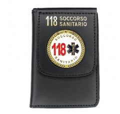 Portafogli Porta Placca e Tesserino 118 Soccorso Sanitario