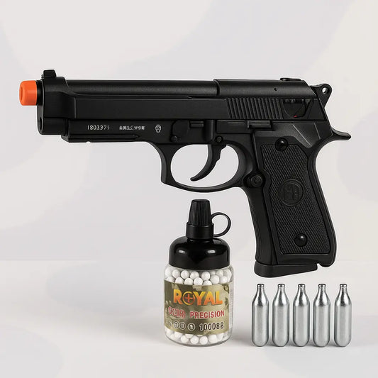 Pistola a Co2 mod. 92 TAURUS Scarrellante Full Metal