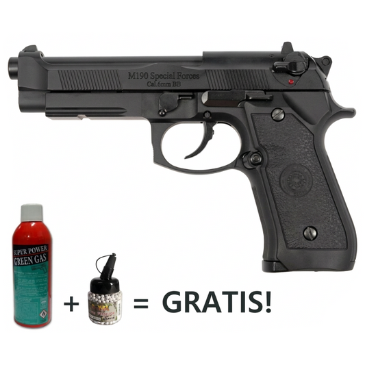 Pistola a Gas compresso mod. 92 Scarrellante Bundle