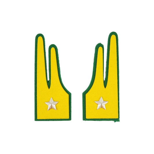 Mostrine Alamari Guardia di Finanza in Panno Stoffa