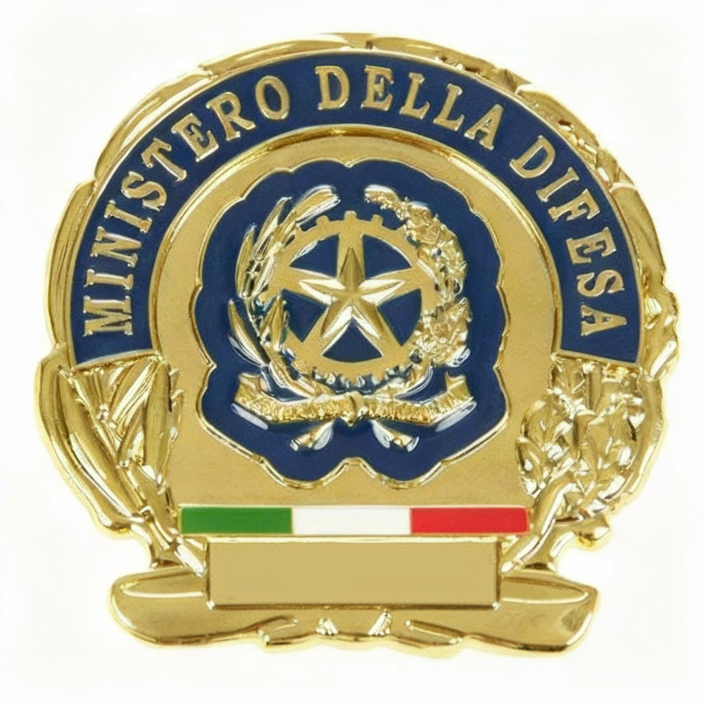 Distintivo Placca Ministero della Difesa Blu