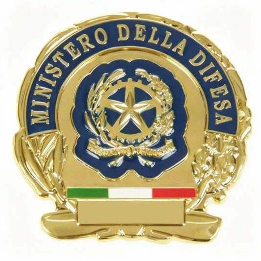 Distintivo Placca Ministero della Difesa Blu
