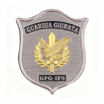 Distintivo Placca Guardie Giurate GPG IPS