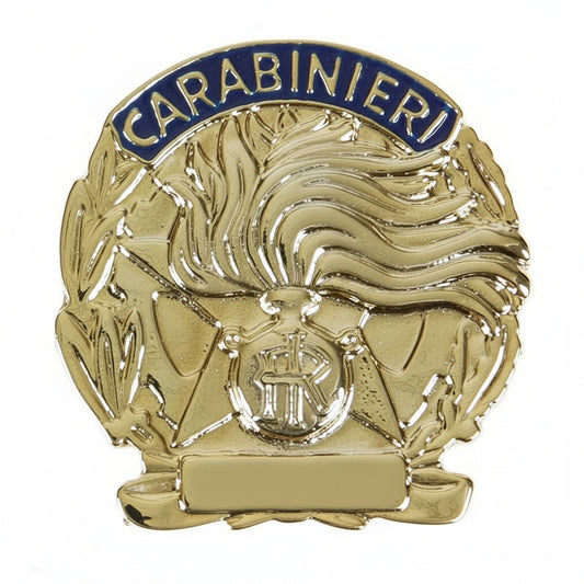 Distintivo Placca Carabinieri Oro