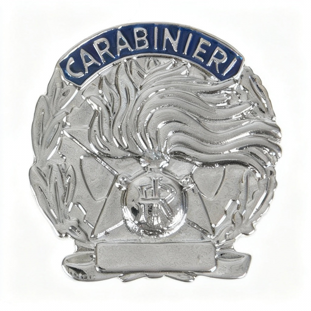 Distintivo Placca Carabinieri Argento