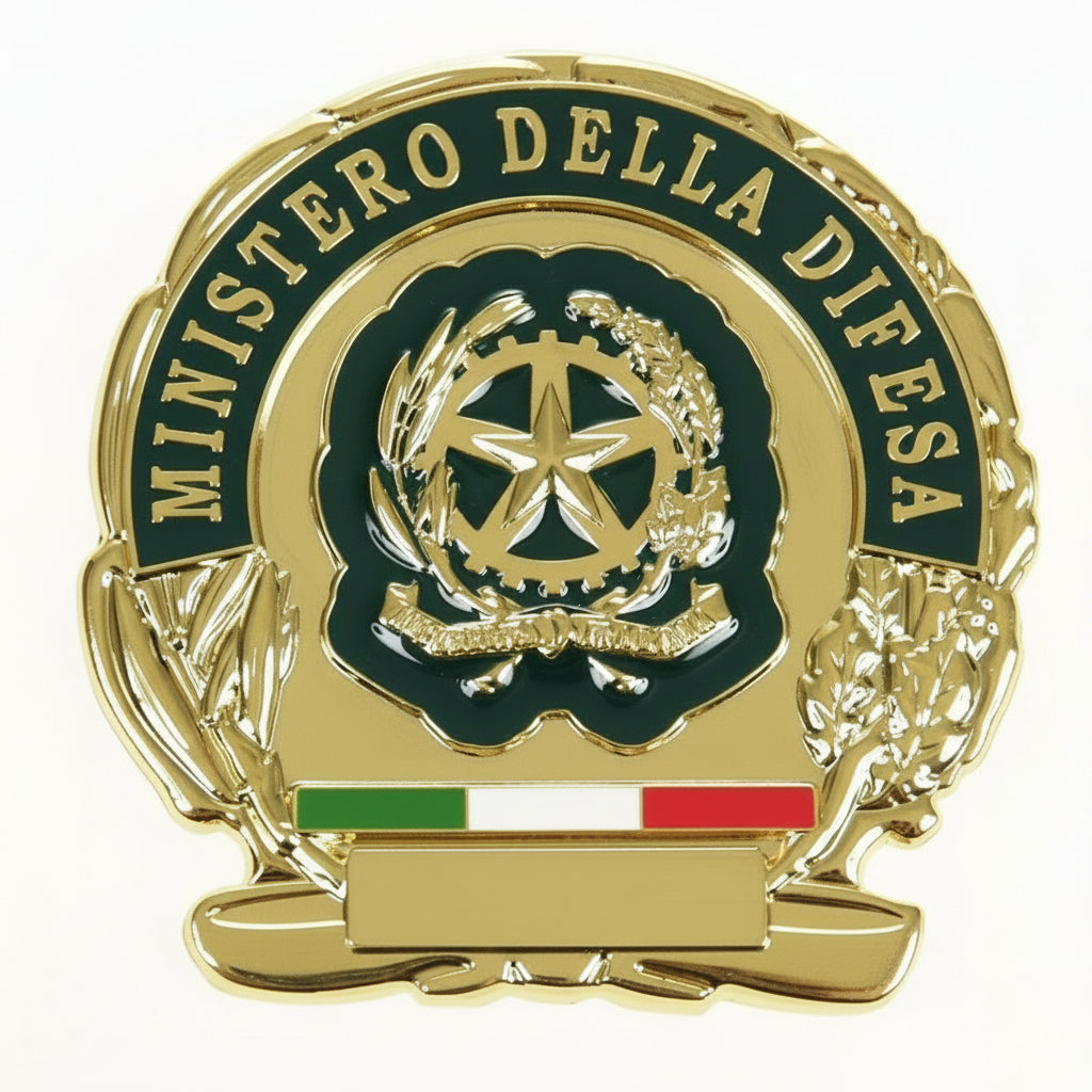 Distintivo Placca Ministero della Difesa Verde