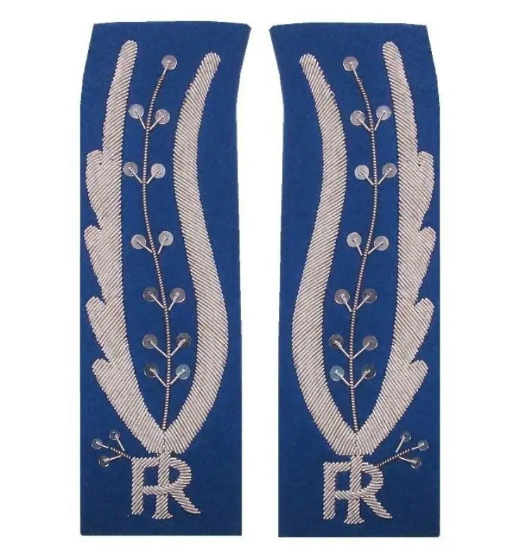 Mostrine Alamari Polizia Penitenziaria in Panno Stoffa