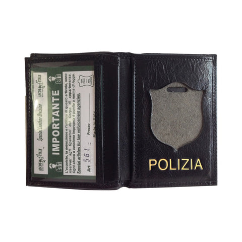 Portafogli Porta Placca e Tesserino Polizia di Stato Art. 561C