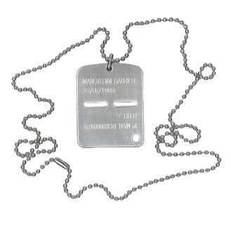Piastrina Militare Italiana
