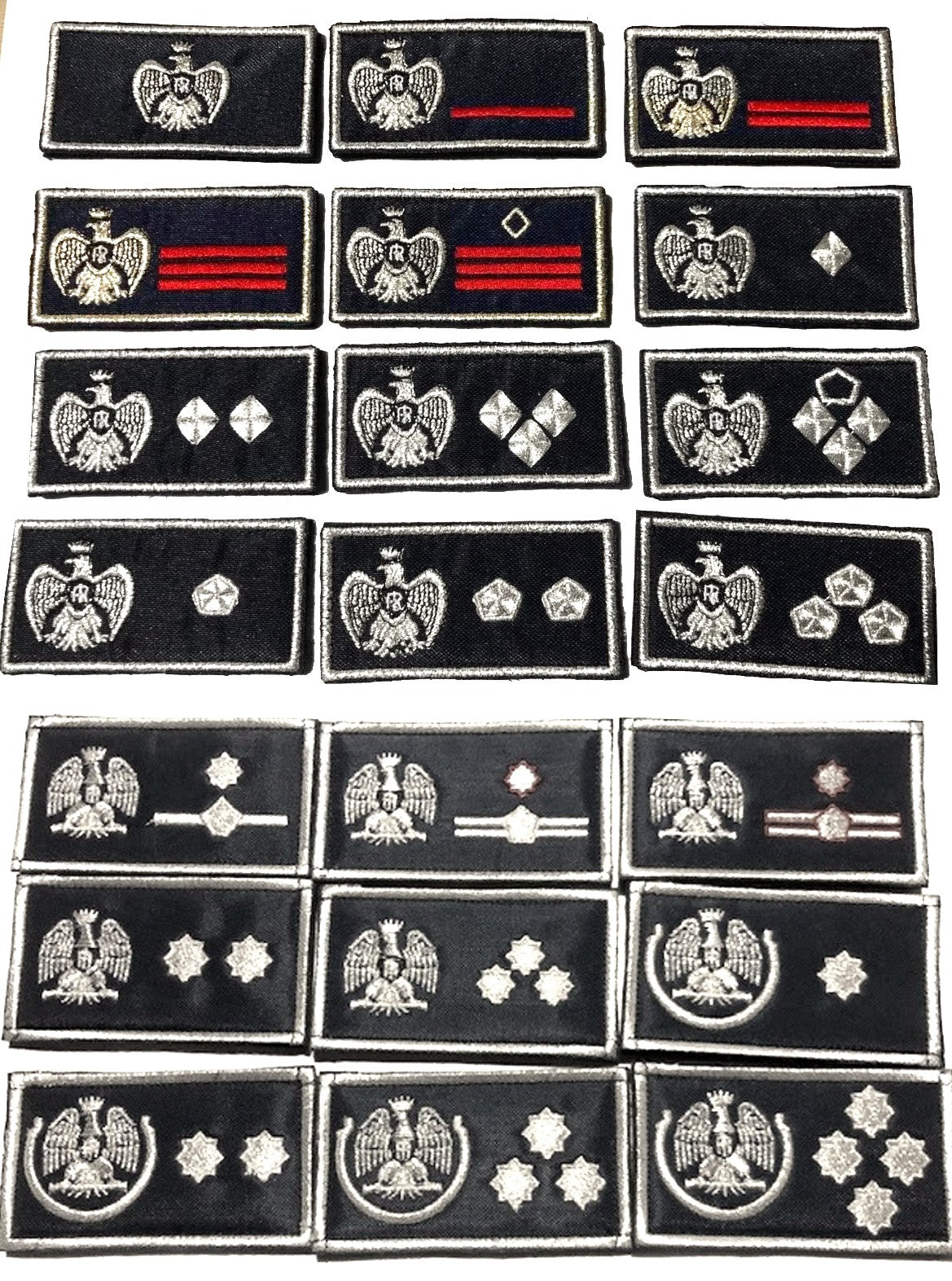 Gradi Scratch Polizia Penitenziaria per Mimetica (Rettangolare)