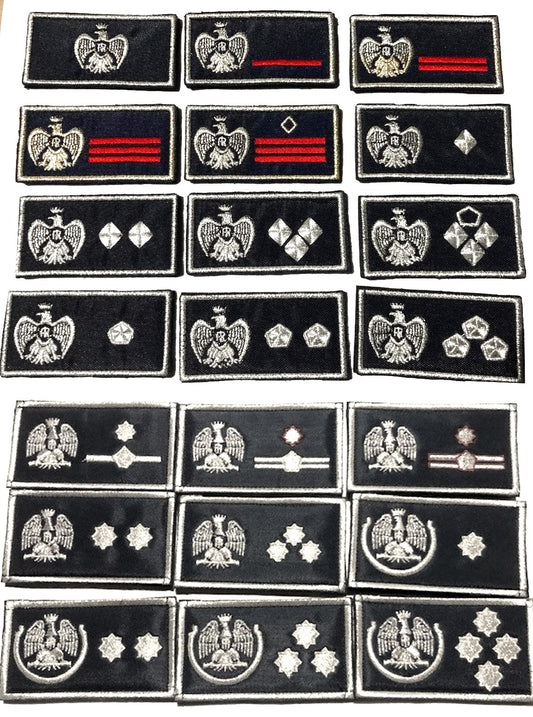 Gradi Scratch Polizia Penitenziaria per Mimetica (Rettangolare)